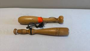 lot 1488 image: Wooden nightsticks