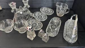 lot 2026 image: Cut Glass Tableware Collection