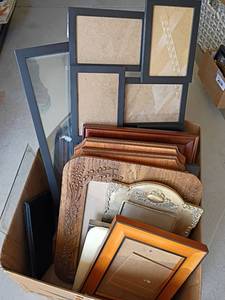 lot 2057 image: Variety of Picture Frames