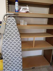 lot 2201 image: Black and Decker Iron, Ironing Board and Starch