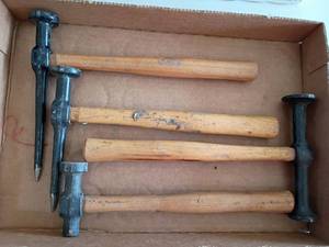 lot 2214 image: Auto Body Hammers