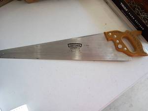 lot 2221 image: Craftsman 26in Hand Saw
