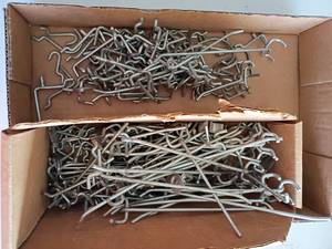 lot 2222 image: Peg Board Hooks