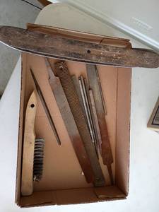 lot 2225 image: Files, Wire Brush and More