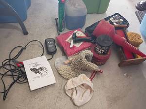 lot 2259 image: Car Product.  Car Wash Items Window Breaker and More