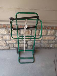 lot 2451 image: Metal Leaf Trash Can