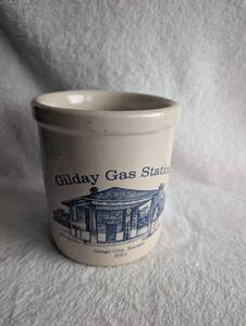 lot 3016 image: Gilday Gas Station Commemorative Ceramic Mug 2001 edit&nbsp