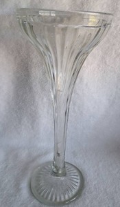 lot 3510 image: Crystal Cut Glass Champagne Coupe