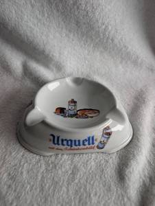 lot 4501 image: Urquell Beer Promotional Ceramic Ashtray