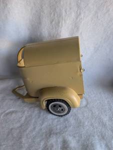 lot 5100 image: Yellow Metal Toy Trailer