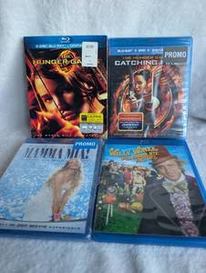 lot 5516 image: Blu-ray Movie Collection Bundle - 4 Films