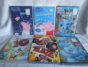 lot 5520 image: Childrens DVD Collection - Nickelodeon Shows Bundle