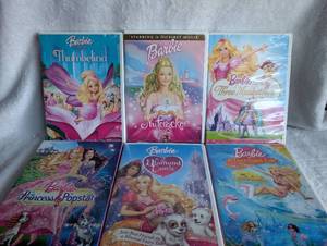 lot 5521 image: Barbie Movie Collection DVD Bundle 6 Films