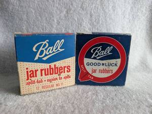 lot 6000 image: Ball Good Luck Jar Rubbers Canning Lid Gaskets Set