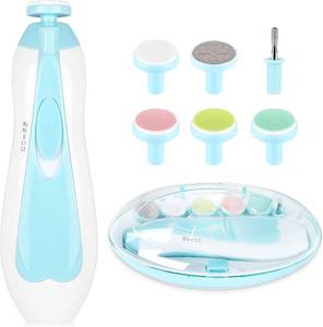 lot 4512 image: Electric Nail File Drill for Baby - 6-in-1 Safety Cutter Clipper