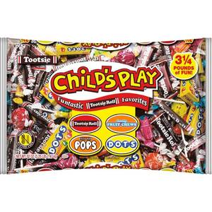 lot 4525 image: Tootsie Roll Midgees, DOTS, Tootsie Pops Assorted Chews Mix 3.25 lb
