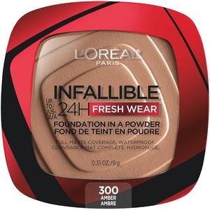 lot 4588 image: LOreal Paris Infallible Fresh Wear Foundation Amber 0.31 oz