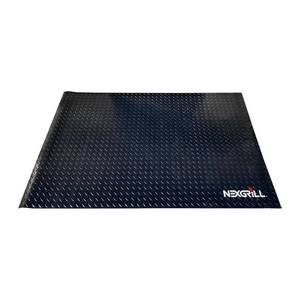 lot 15918 image: NexGrill Diamond Plate Grill Mat (48x32) - Retail $50