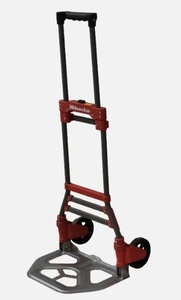 lot 35658 image: Milwaukee Folding Hand Truck Dolly Cart Portable Collapsible Heavy Duty - Retail $50