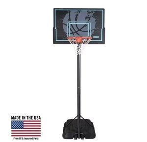 lot 14125 image: Lifetime 44-Inch Impact Portable Basketball Hoop with Telescoping Adjustment & Classic Rim Model 90759-Outdoor Play - Retail $129