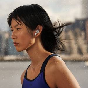 lot 15935 image: Apple AirPods (3rd Generation) Wireless Ear Buds, Bluetooth Headphones, Personalized Spatial Audio, Sweat and Water Resistant, Lightning Charging Case Included, Up to 30 Hours of Battery Life - Retail $90