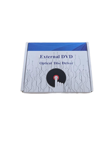 lot 38120 image: External USB DVD Optical Drive with Hub
