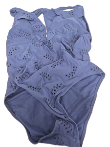 lot 38128 image: Time and Tru Blue Eyelet One Piece Swimsuit