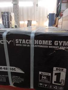 Marcy 150 lb. Stack Weight Home Gym MWM-4965SC Full Tricep Lat Butterfly Curl Gym - Retail: $650