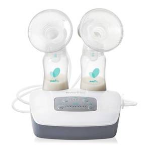 lot 38080 image: Evenflo Advanced Double Electric Breast Pump - Retail $154
