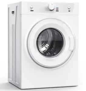 3.5 CuFt vented Front Load Stackable Electric Compact Dryer in White with Multiple Drying Modes - Retail: $699