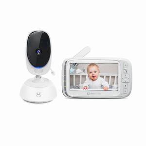 lot 33668 image: Motorola 5 Video Baby Monitor wPTZ - VM75 Night Vision, Digital Zoom, 2-Way Talk, 2.4 GHz - Retail $84