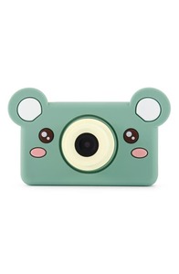 lot 38144 image: Kidamento Digital Camera for Kids - Mikayo the Bear 8MP, USB-C, 2 EVF, 32GB Storage - Retail $70