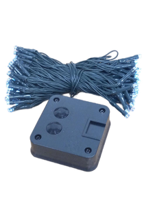 lot 38186 image: Solar Powered LED String Lights with Controller -