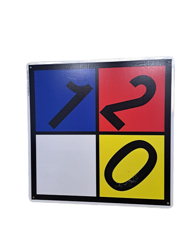 lot 33359 image: NFPA Diamond Hazard Sign