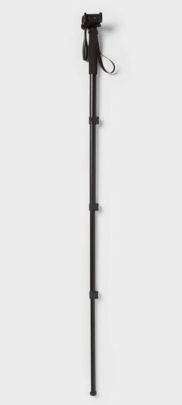 lot 13846 image: Monopod - heyday Black 3-Way Panhead, Quick Release Plate