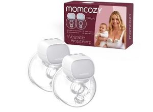 lot 14134 image: MOMCOZY S12 Pro Hands-Free WEARABLE Double Breast Pump KiT (Stock Pic Different) Retails $139