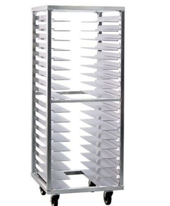 lot 33675 image: New Age 1637 Roll In Stepped Angle Rack,18 Pr Slides - Retail $1,258