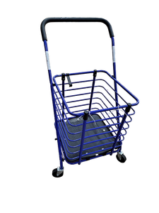 lot 33685 image: Blue Handtruck for Shopping