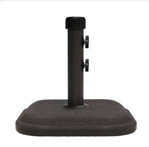 lot 33690 image: StyleWell 26 lb. Concrete and Resin Patio Umbrella Base in Black (BASE ONLY)