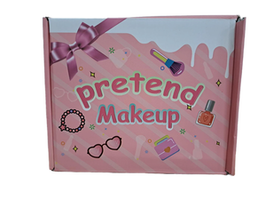 lot 33697 image: Pretend Makeup Kit for Kids 31 Piece for Ages 3 and Up