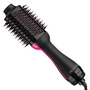 lot 33701 image: Revlon One-Step Volumizer Hair Dryer and Hot Air Brush - Black 1100 Watt, 3 Heat Settings, Not Travel Size