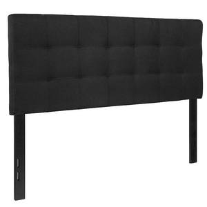 lot 35717 image: Flash Furniture Bedford Adjustable Tufted Upholstered Full Size Headboard  Black - Retail $120