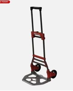 lot 35726 image: Milwaukee Folding Hand Truck Dolly Cart Portable Collapsible Heavy Duty