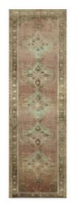 lot 37010 image: 23x96 Rug-Magnolia Home Sinclair ClayTobacco by Joanna Gaines x Loloi  Abstract  Runner - Retail $69