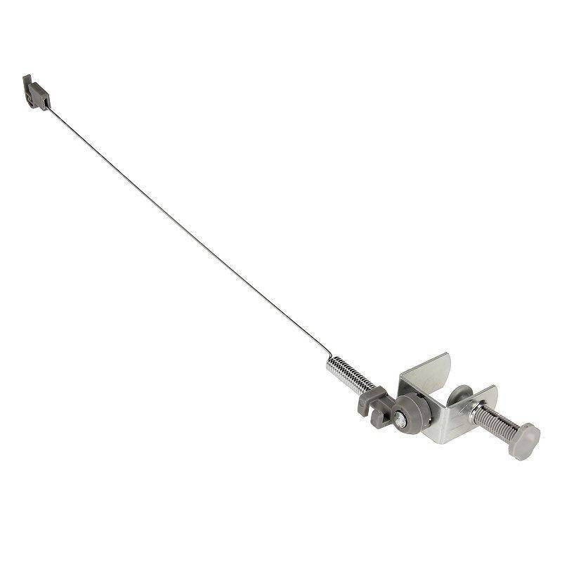 lot 34608 image: Household Essentials 175 Flexible Iron Cord Minder  Silver Powder Coated  18-Inch High - Retail $61