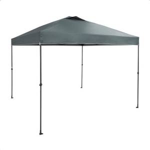 lot 33705 image: Everbilt 10 ft. x 10 ft. Grey Instant Canopy Pop Up Tent Retails $128