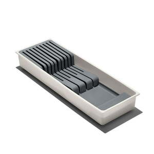 lot 35787 image: OXO Softworks Plastic Compact Knife Drawer Organizer  Best Used for Kitchen Organization and Accessibility