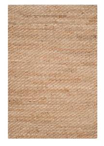 lot 37028 image: Natural Jute Braided Area Rug (3ft x 5ft)