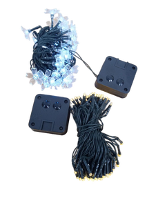 lot 38298 image: LED String Lights Set with Battery Packs and Ground Stakes
