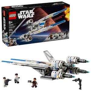 lot 38319 image: LEGO Star Wars Rebel U-Wing Starfighter Age 8 75399, (MISSING PIECES, DOES NOT CONTAIN #3 AND #1 SETS) - Retail $90
